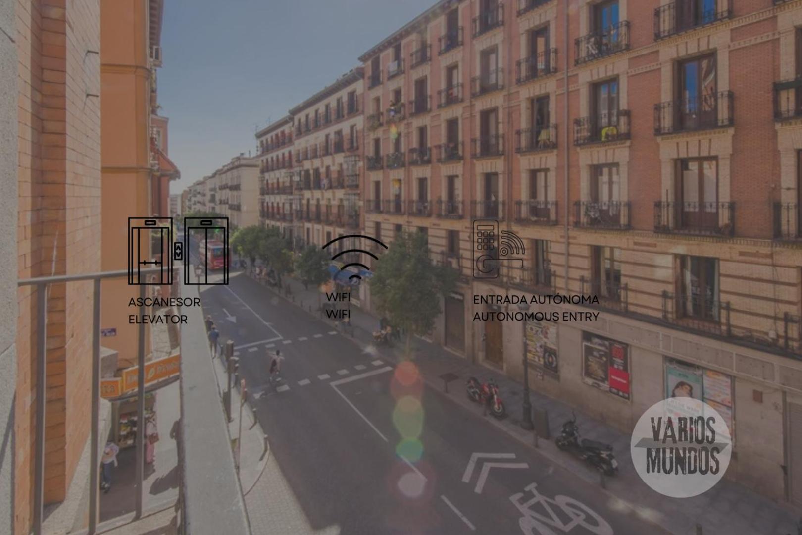 New Apt Para 7Pax En El Corazon De Madrid-Centro Dış mekan fotoğraf