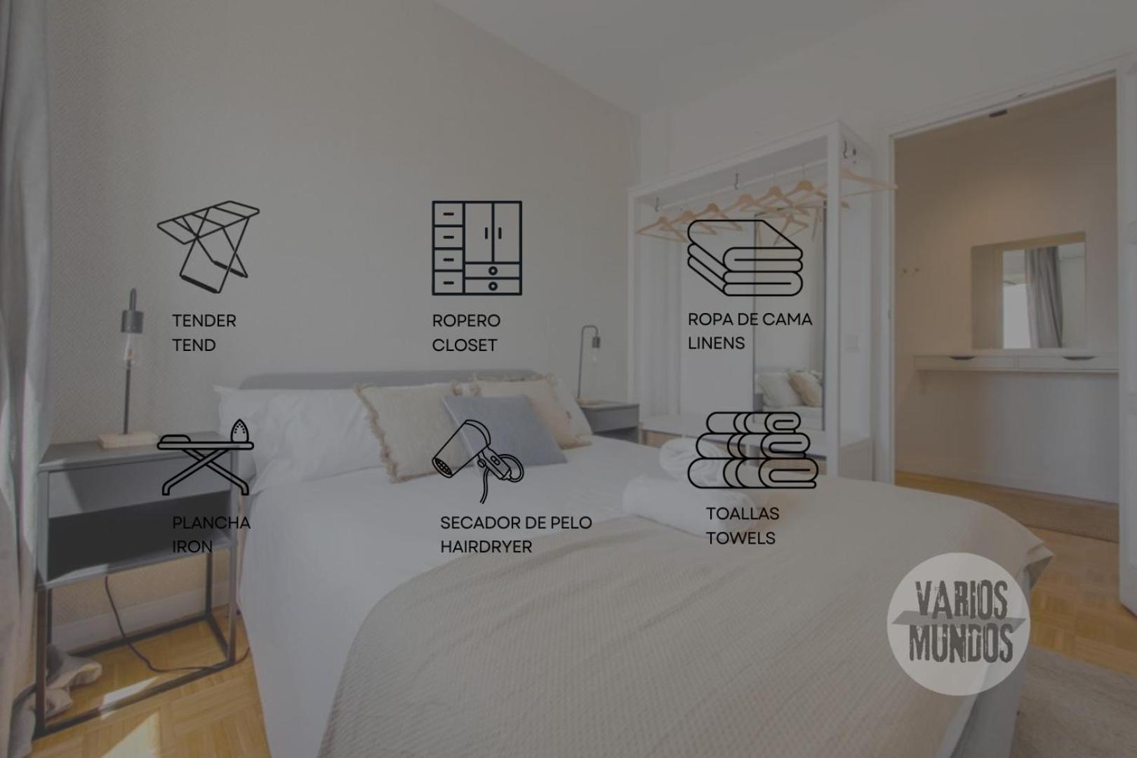 New Apt Para 7Pax En El Corazon De Madrid-Centro Dış mekan fotoğraf