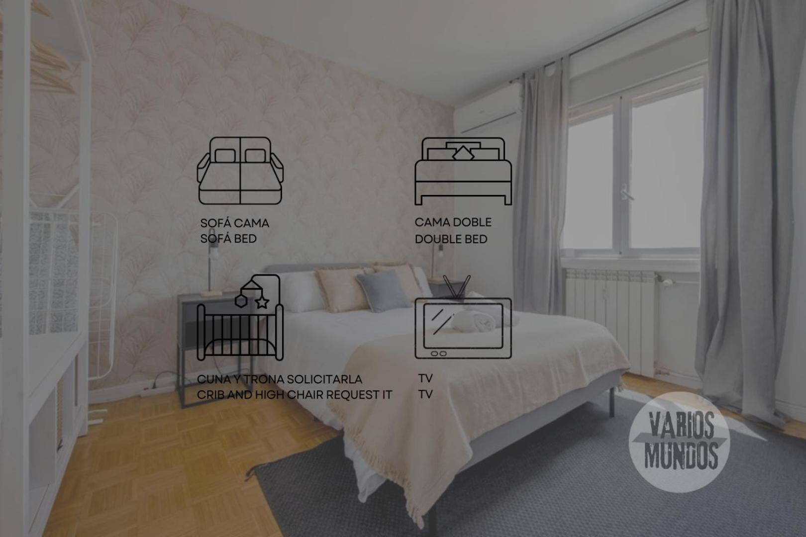 New Apt Para 7Pax En El Corazon De Madrid-Centro Dış mekan fotoğraf